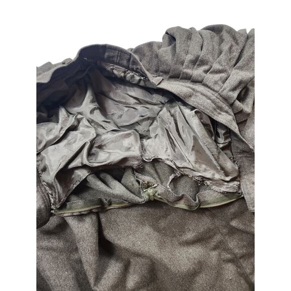 Escada Wool Midi Skirt Womens 42 USA 10 Medium Western Germany Vintage Pleated - Picture 9 of 16